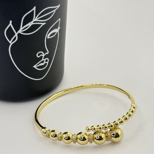 Bratara placata aur galben 18k Bratara placata aur galben 18k