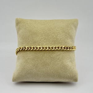 Bratara placata aur galben 18k