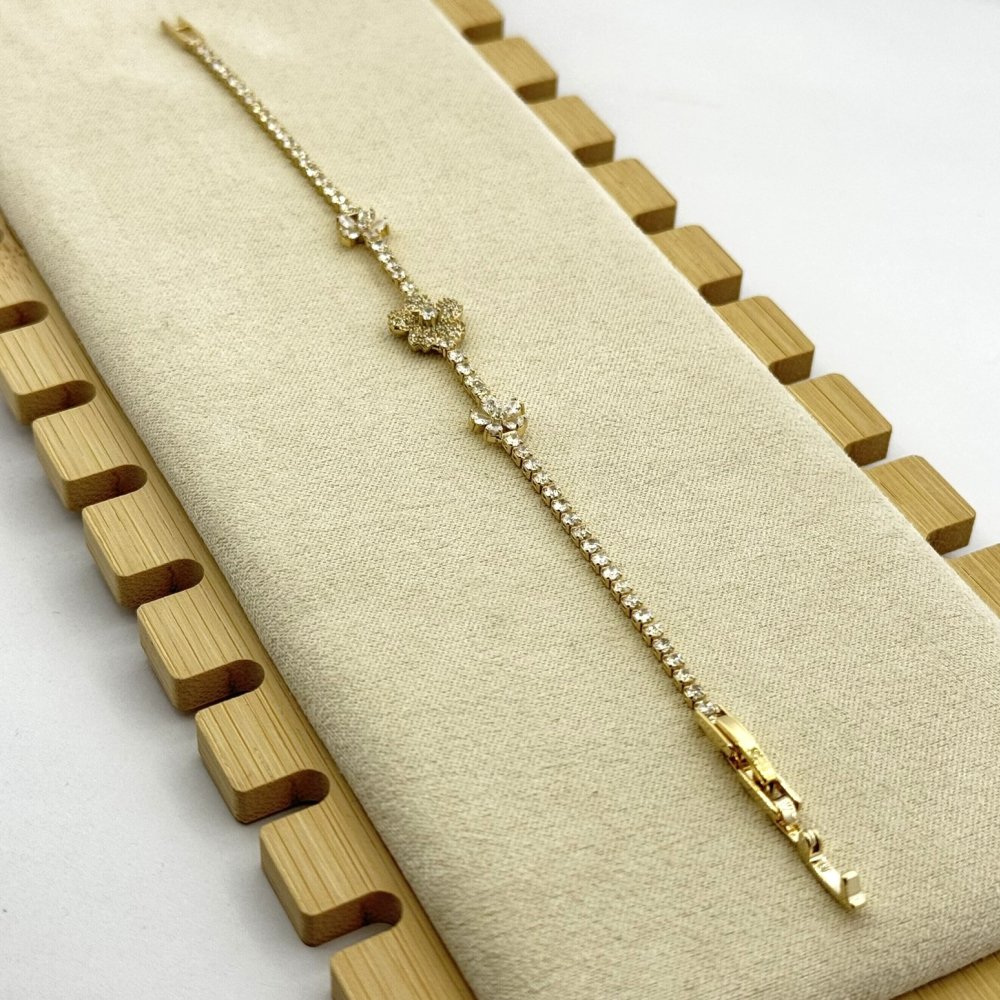 Bratara placata aur galben 18k Bratara placata aur galben 18k
