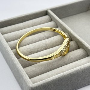 Bratara placata aur galben 18k Bratara placata aur galben 18k