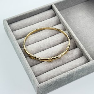 Bratara placata aur galben 18k Bratara placata aur galben 18k