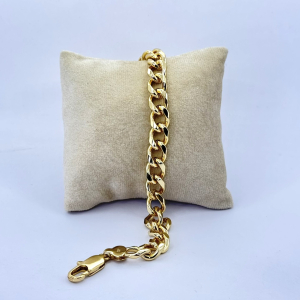Bratara placata aur galben 18k unisex