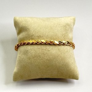 Bratara placata aur rose 18k
