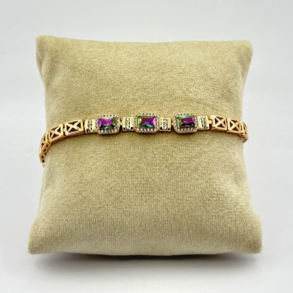 Bratara placata cu aur 18k 