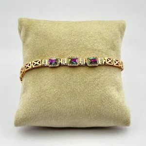 Bratara placata cu aur 18k Bratara placata cu aur 18k