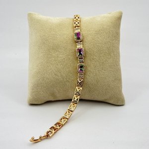 Bratara placata cu aur 18k 