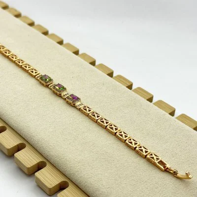 Bratara placata cu aur 18k 