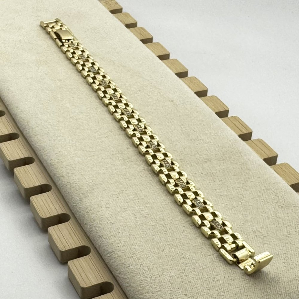 Bratara placata cu aur 18k Bratara placata cu aur 18k