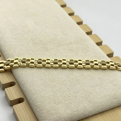 Bratara placata cu aur 18k