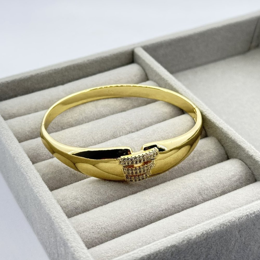 Bratara placata cu aur 18k 
