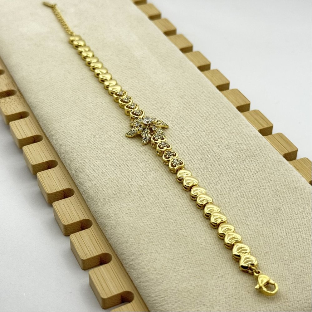 Bratara placata cu aur 18k