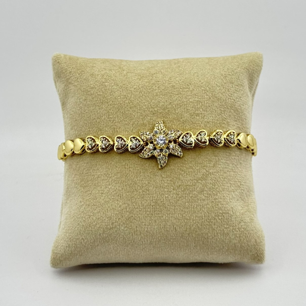 Bratara placata cu aur 18k