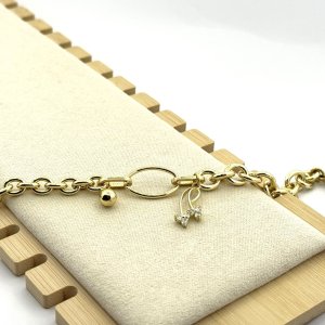Bratara placata cu aur 18k