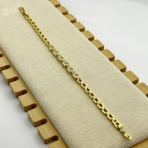 Bratara placata cu aur 18k