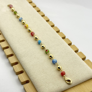 Bratara placata cu aur 18k