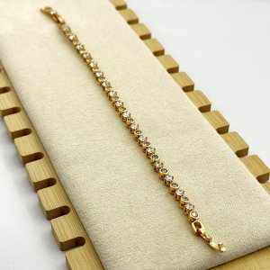 Bratara placata cu aur 18k