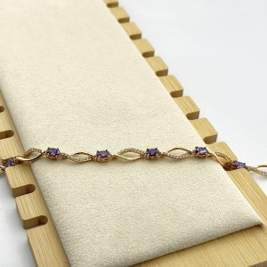 Bratara placata cu aur 18k