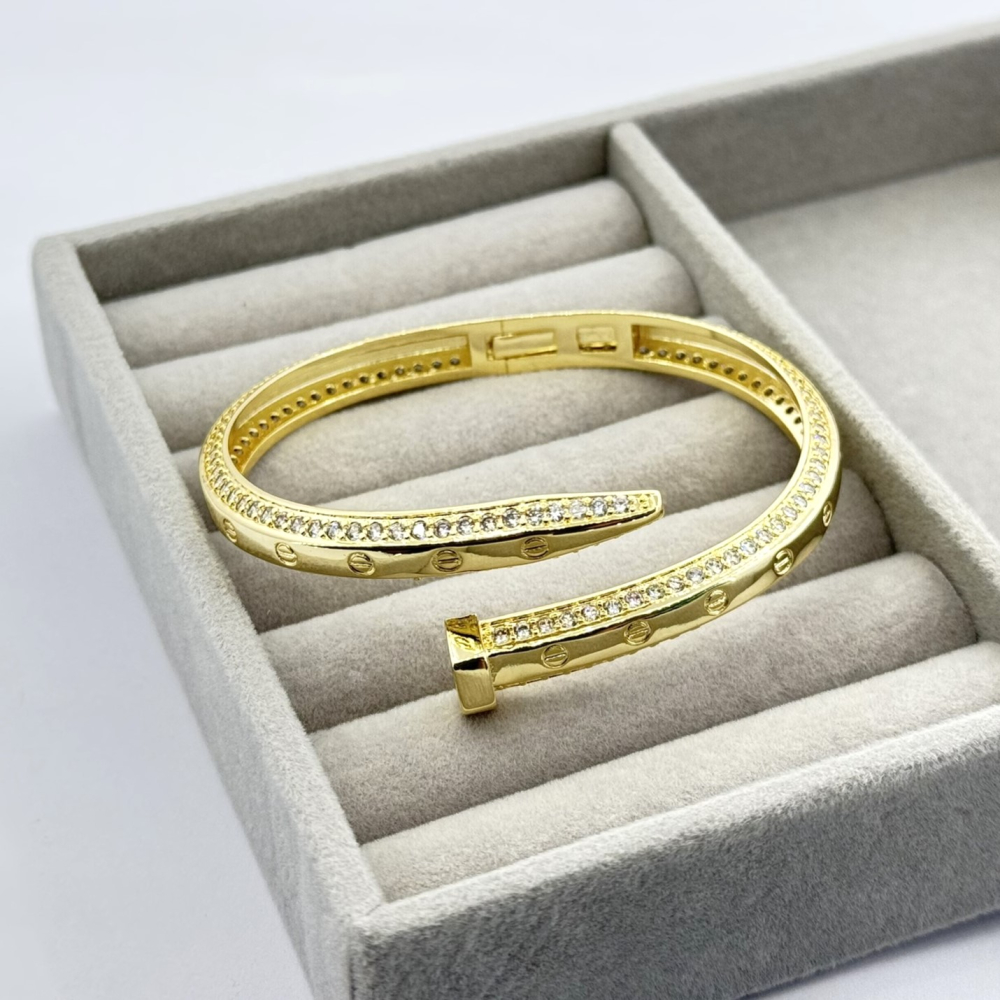 Bratara placata cu aur 18k