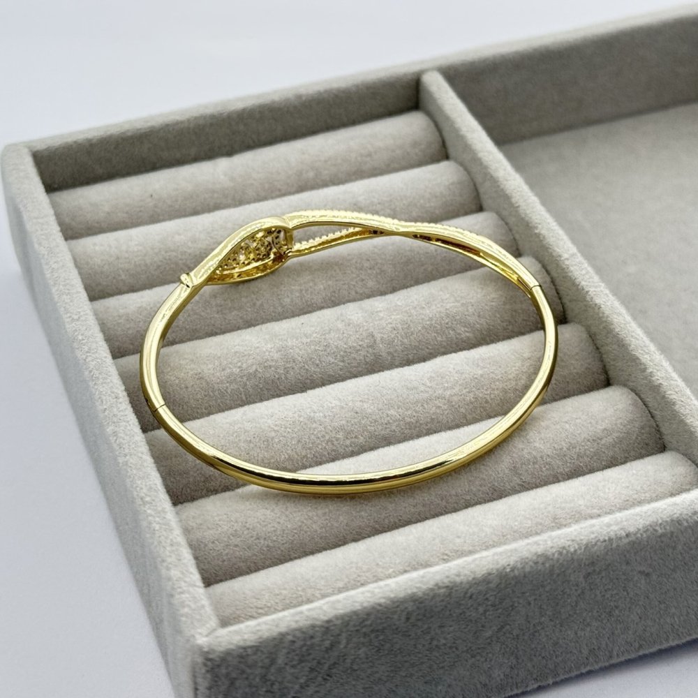 Bratara placata cu aur 18k