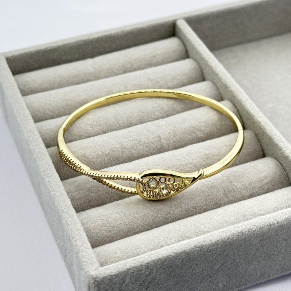 Bratara placata cu aur 18k