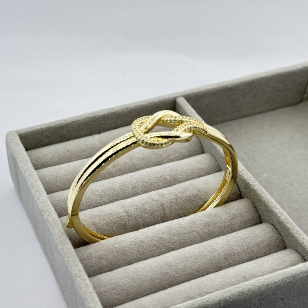 Bratara placata cu aur 18k