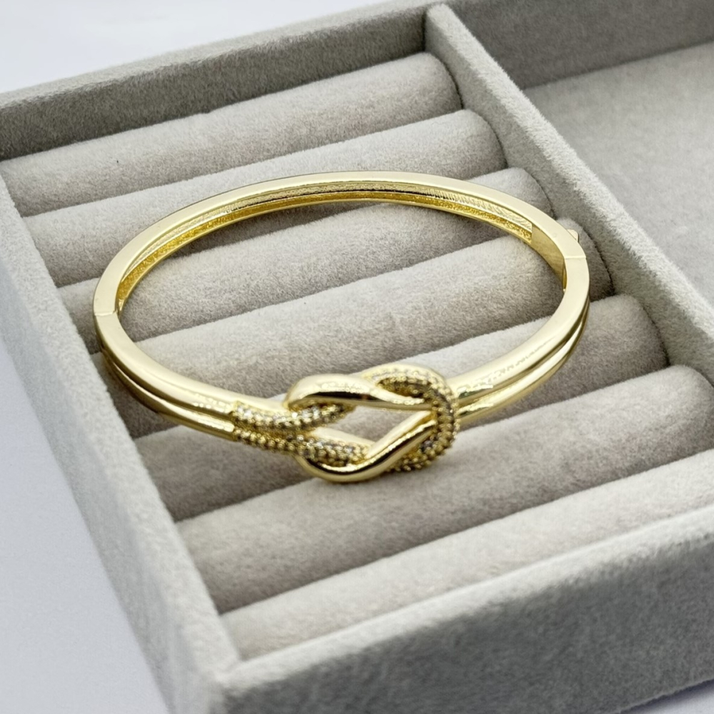Bratara placata cu aur 18k