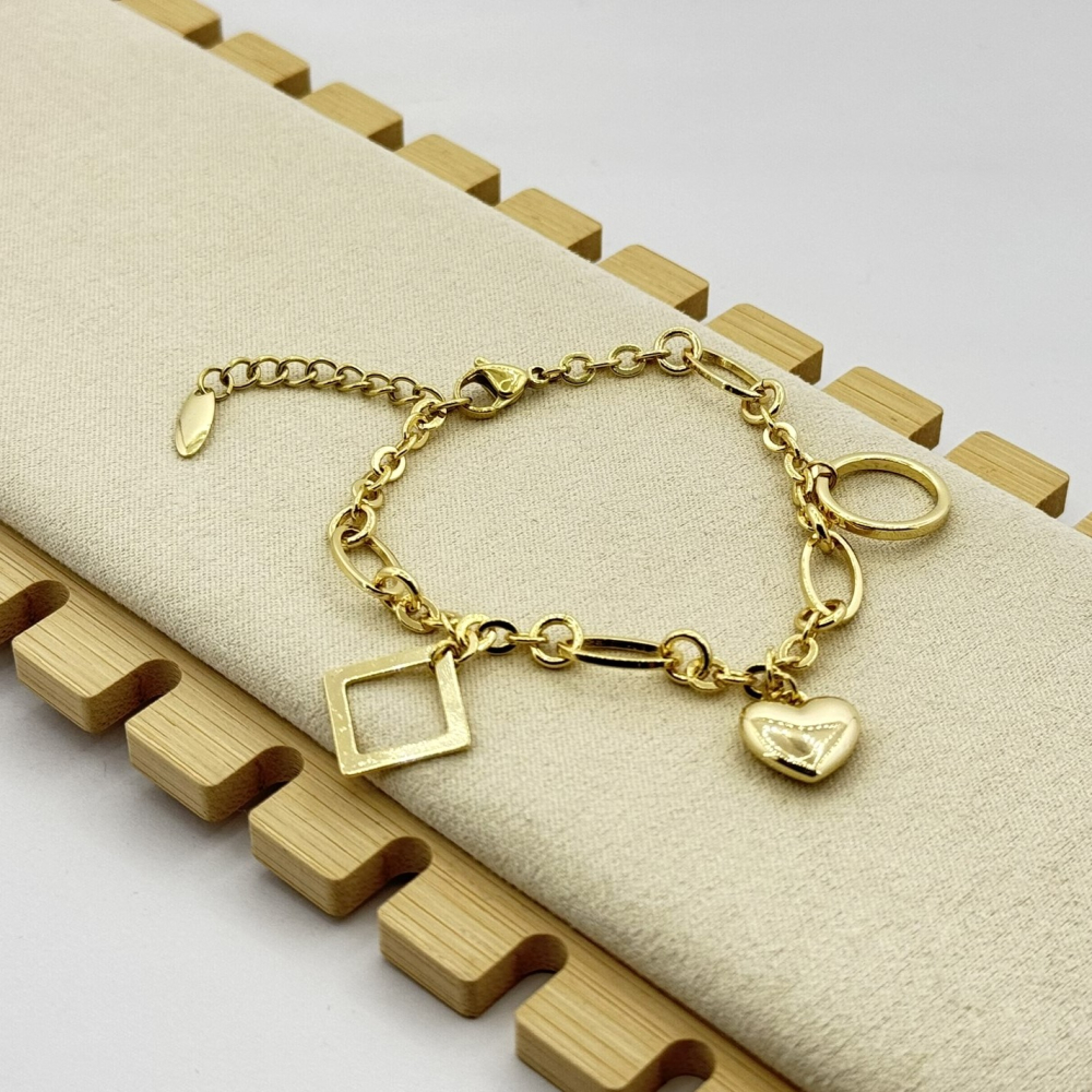 Bratara placata cu aur 18k