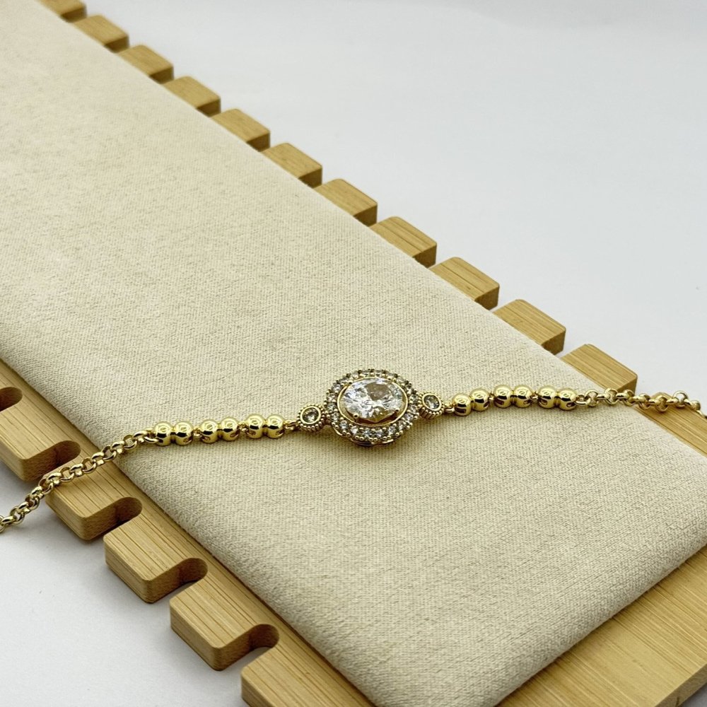 Bratara placata cu aur 18k