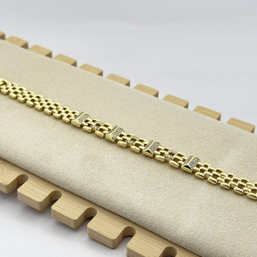 Bratara placata cu aur 18k Bratara placata cu aur 18k