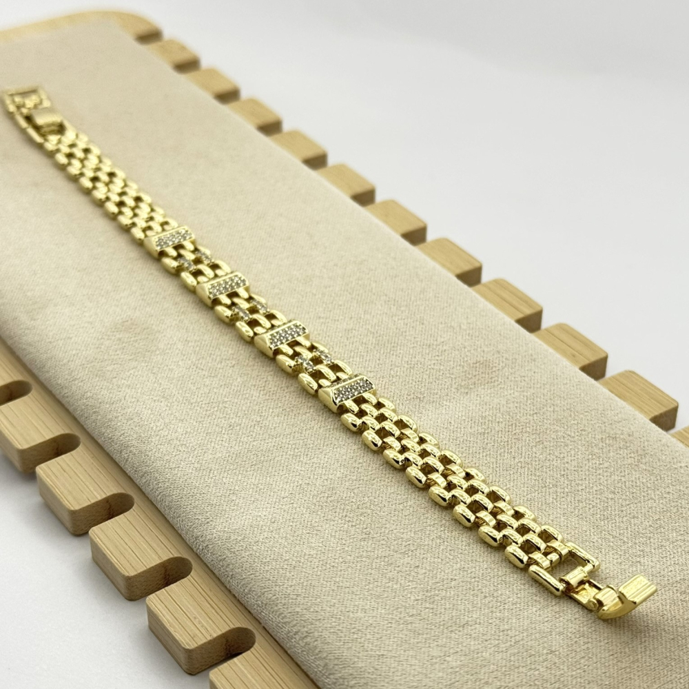 Bratara placata cu aur 18k Bratara placata cu aur 18k