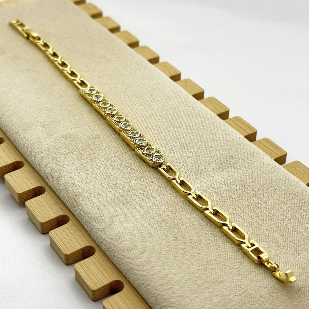 Bratara placata cu aur 18k Bratara placata cu aur 18k