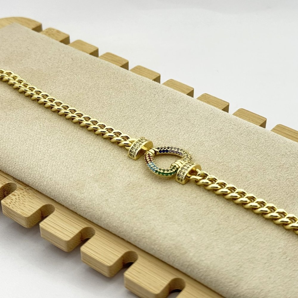 Bratara placata cu aur 18k