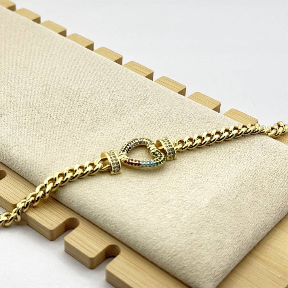 Bratara placata cu aur 18k