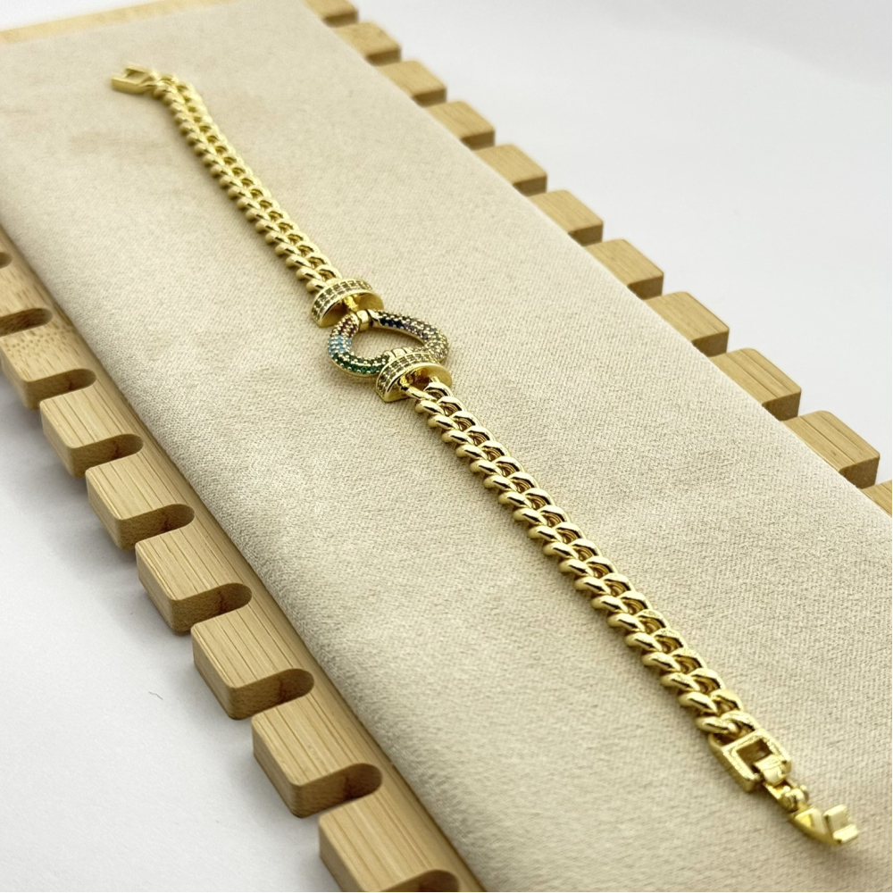 Bratara placata cu aur 18k