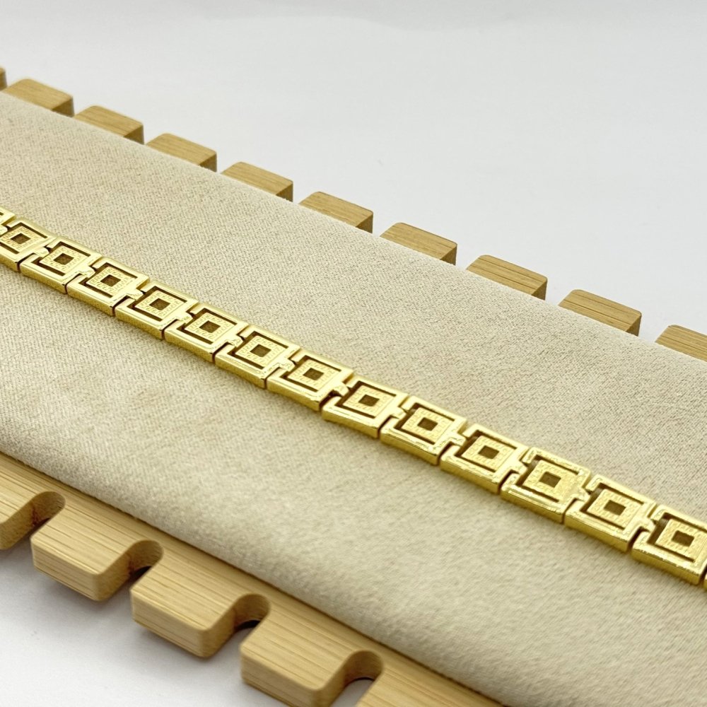 Bratara placata cu aur 18k
