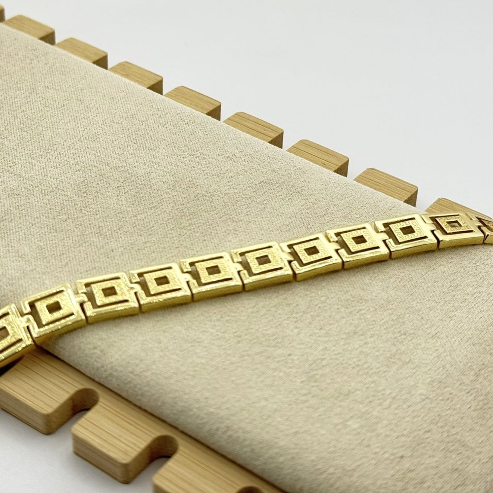 Bratara placata cu aur 18k