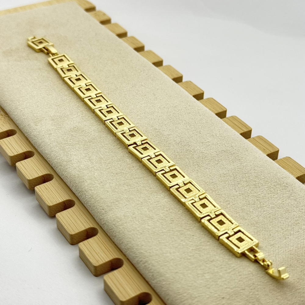 Bratara placata cu aur 18k