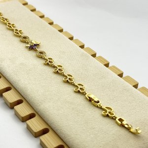 Bratara placata cu aur 18k