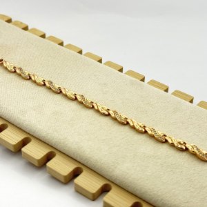 Bratara placata cu aur 18k
