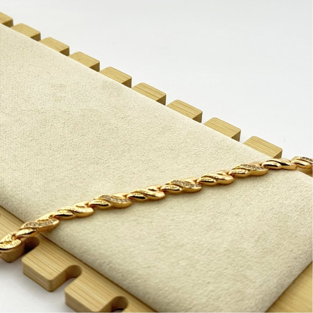 Bratara placata cu aur 18k