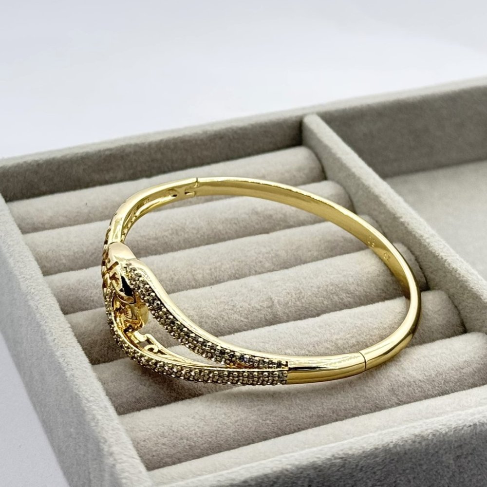 Bratara placata cu aur 18k