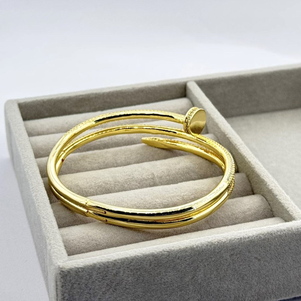 Bratara placata cu aur 18k