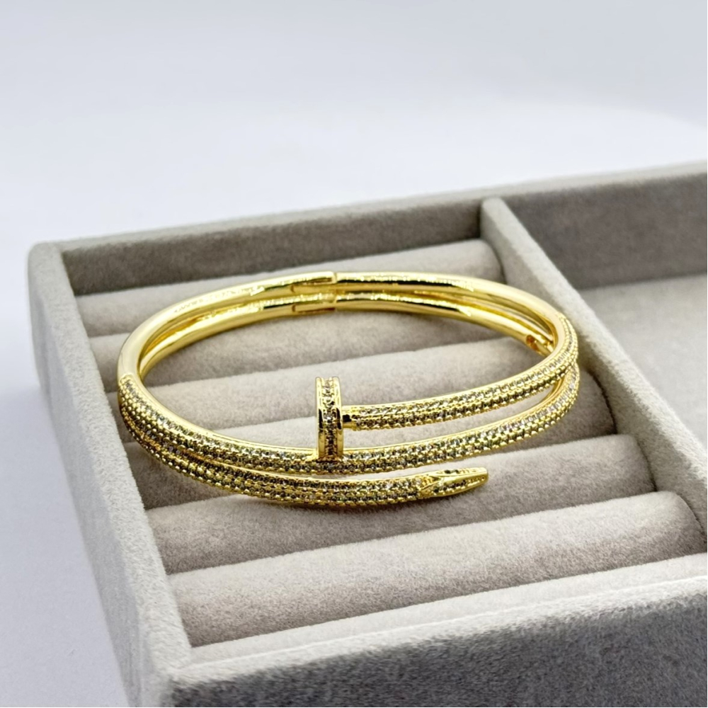 Bratara placata cu aur 18k