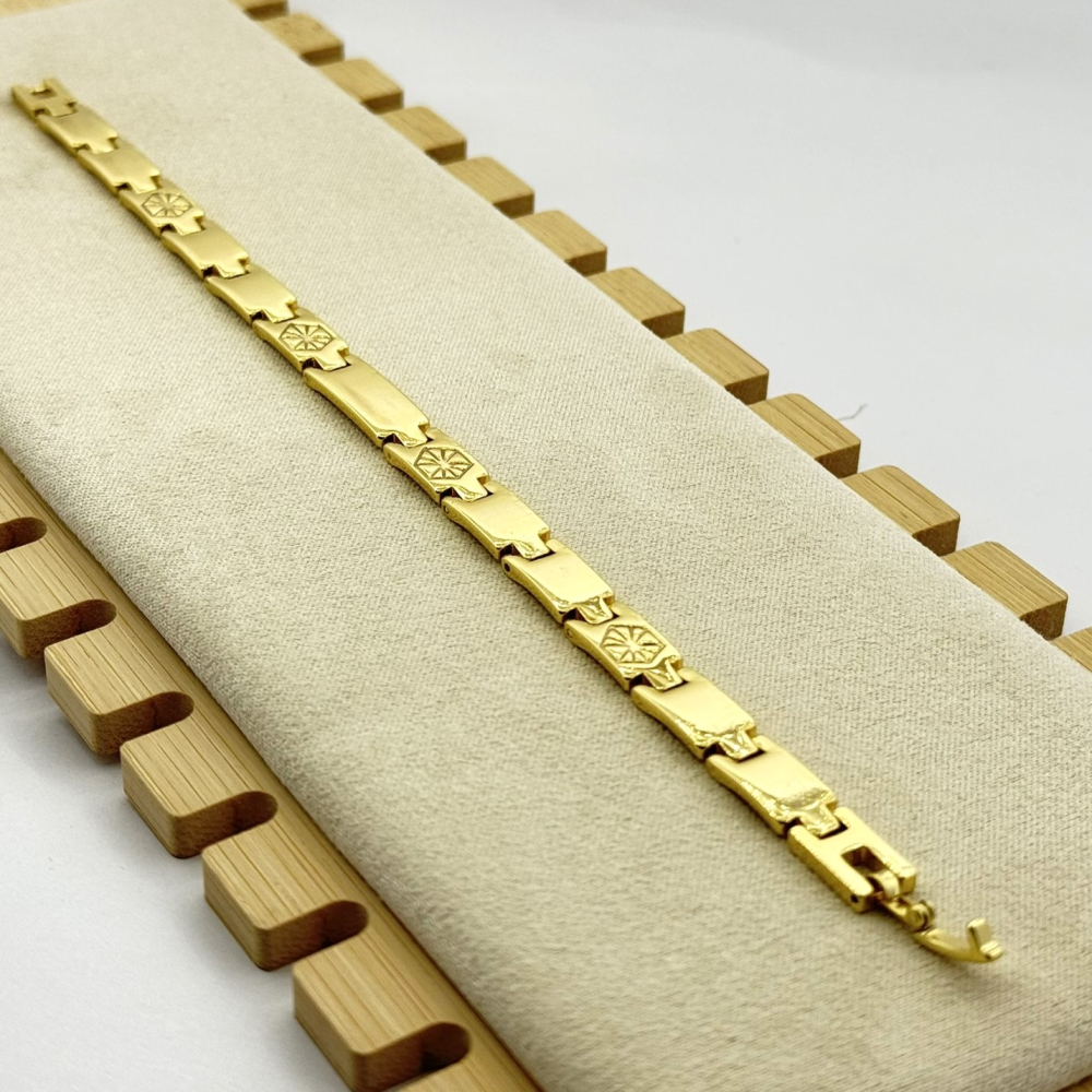 Bratara placata cu aur 18k