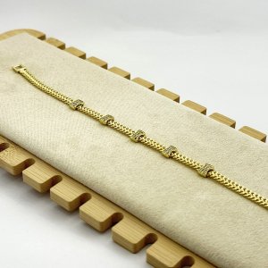 Bratara placata cu aur 18k