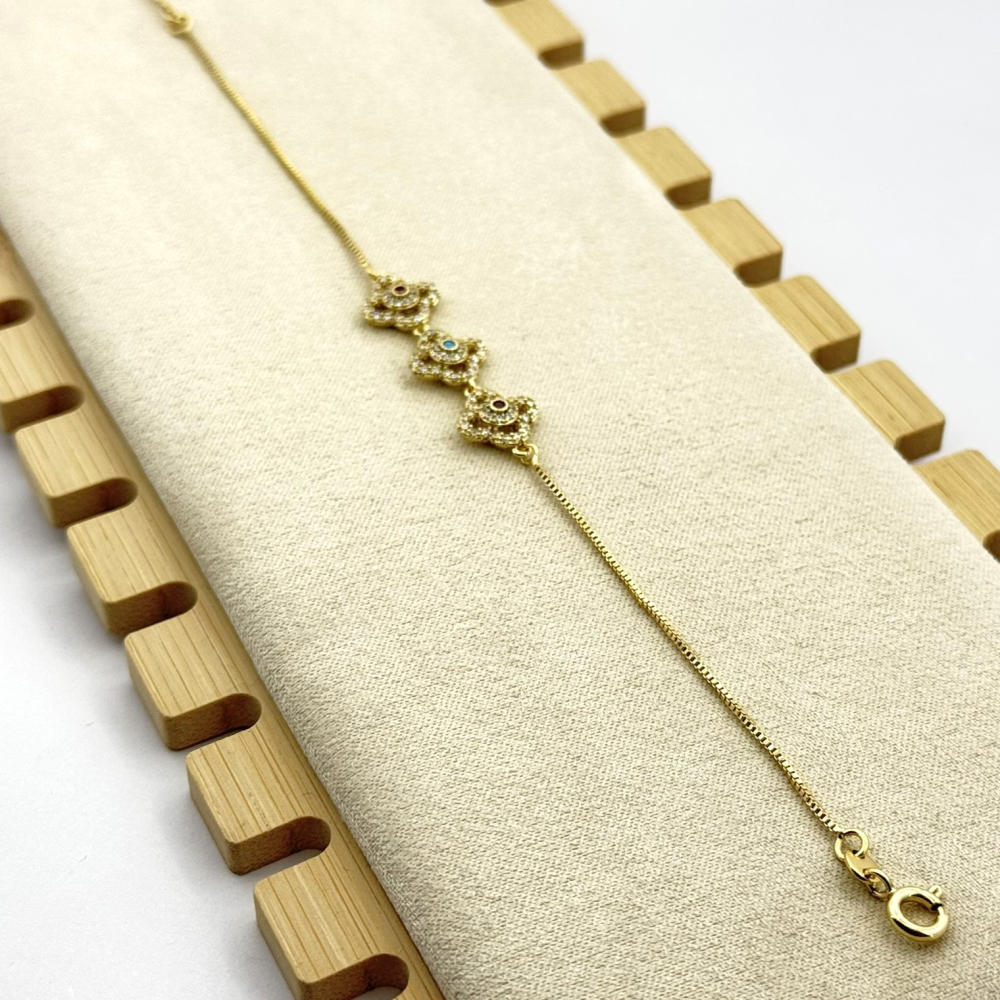 Bratara placata cu aur 18k