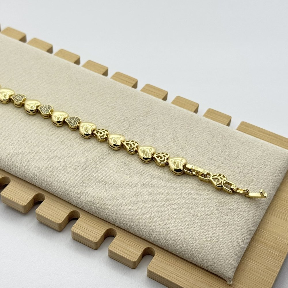 Bratara placata cu aur 18k