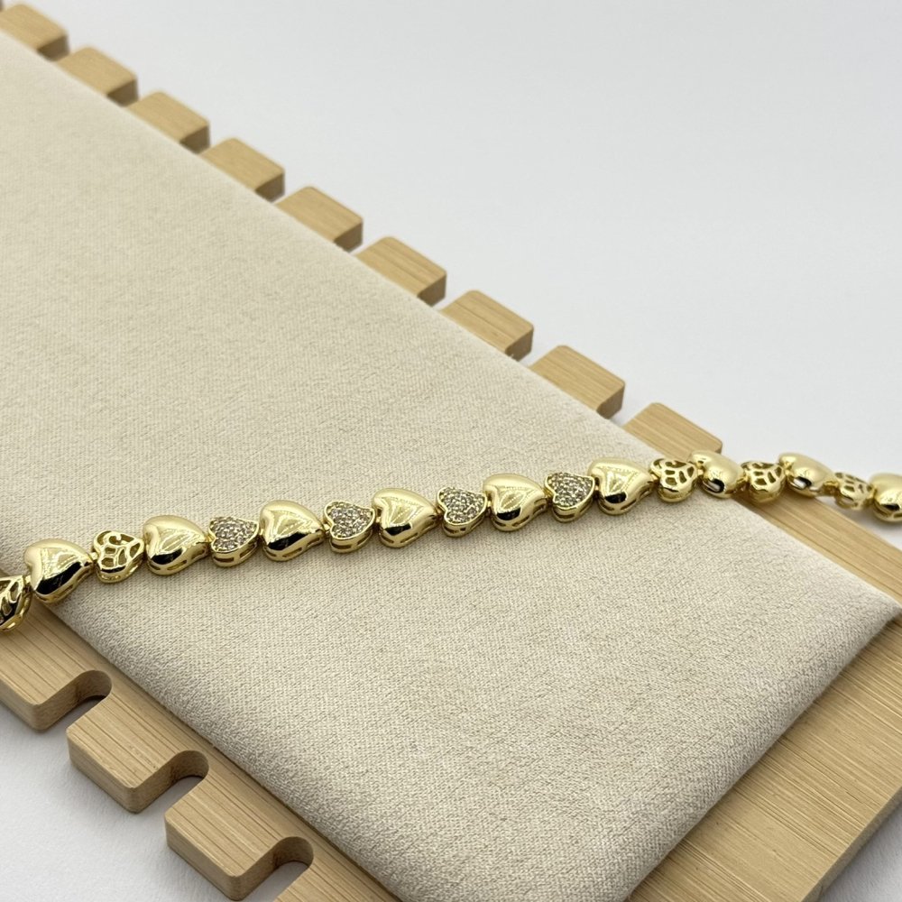 Bratara placata cu aur 18k