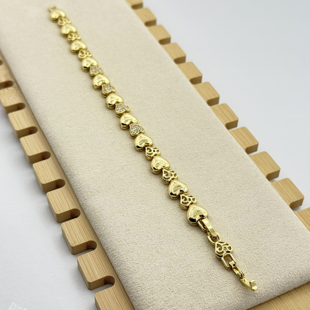 Bratara placata cu aur 18k