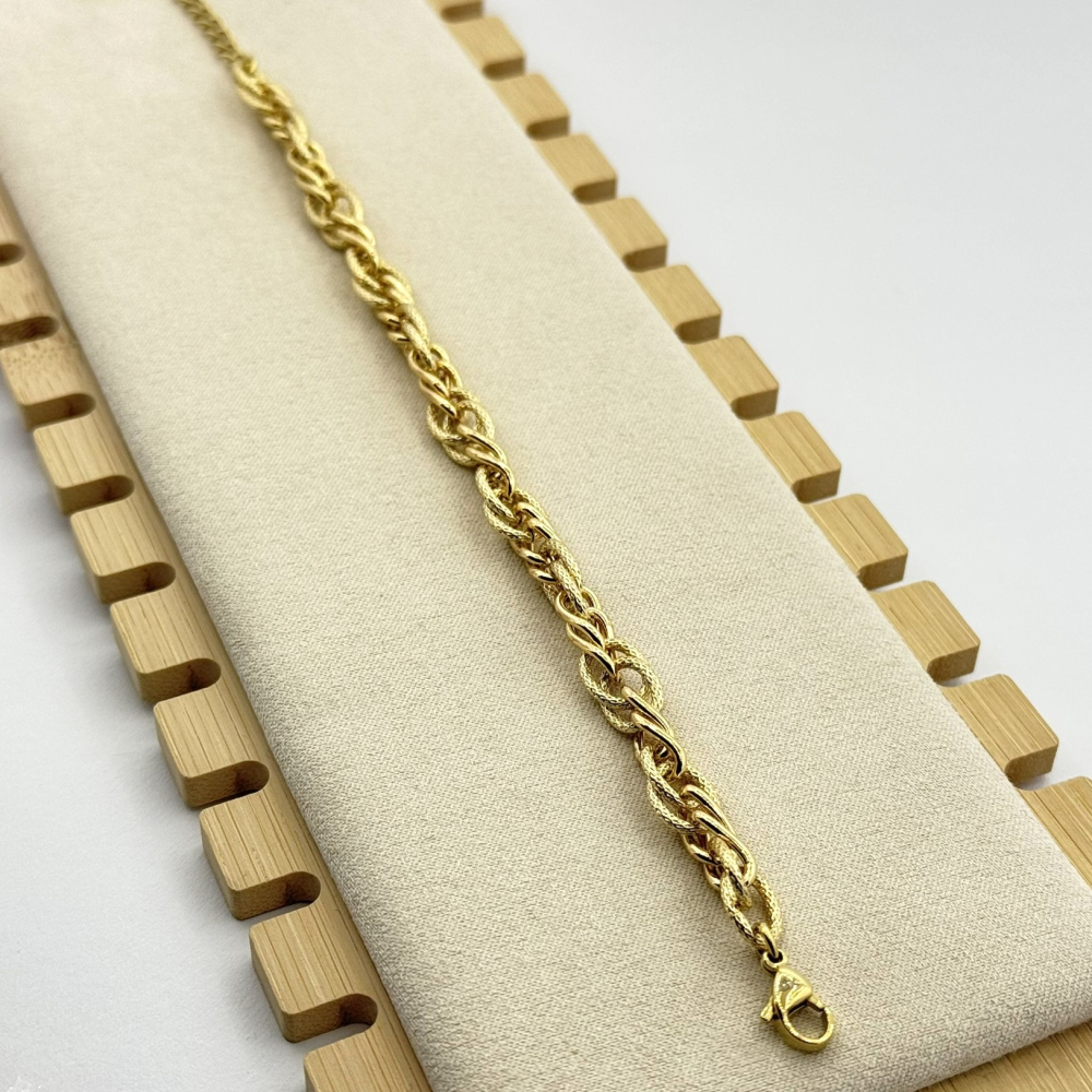 Bratara placata cu aur 18k
